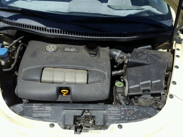 3VWCM31YX4M329912 - 2004 VOLKSWAGEN NEW BEETLE ყვითელი ფოტო 7