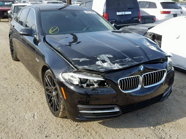 WBA5A7C50ED613378 - 2014 BMW 528 XI BLACK photo 1