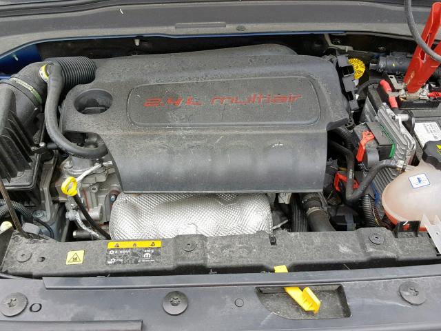 ZACCJBBT7GPD83856 - 2016 JEEP RENEGADE L BLUE photo 7