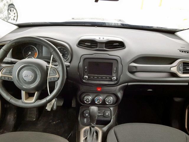 ZACCJBBT7GPD83856 - 2016 JEEP RENEGADE L BLUE photo 9