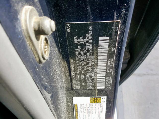 JTLKT324850182849 - 2005 TOYOTA SCION XB 蓝色 照片 10