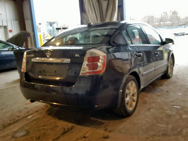 3N1AB6AP5AL693457 - 2010 NISSAN SENTRA 2.0 BLACK photo 4