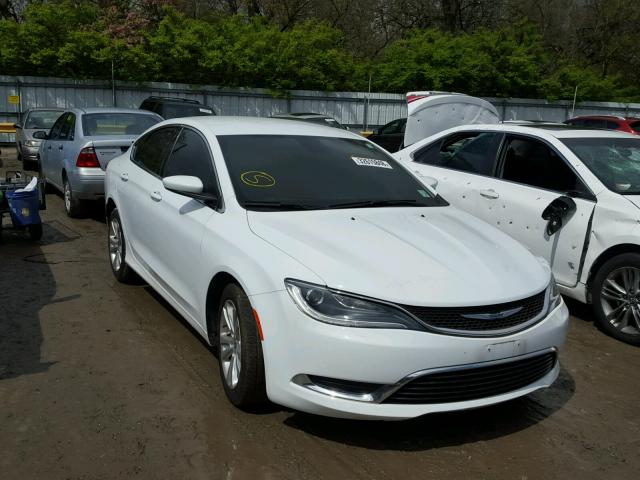 1C3CCCAB8GN124895 - 2016 CHRYSLER 200 LIMITE WHITE photo 1