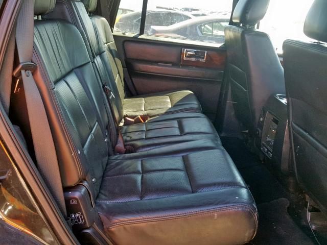 5LMJJ2J56CEL07146 - 2012 LINCOLN NAVIGATOR 黑色 照片 6