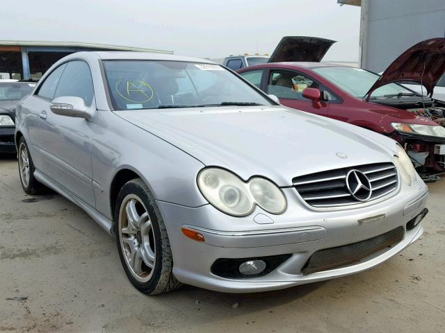 WDBTJ76H43F052389 - 2003 MERCEDES-BENZ CLK 55 AMG SILVER photo 1