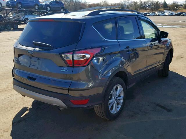 1FMCU9HDXJUD39982 - 2018 FORD ESCAPE SEL BLACK photo 4