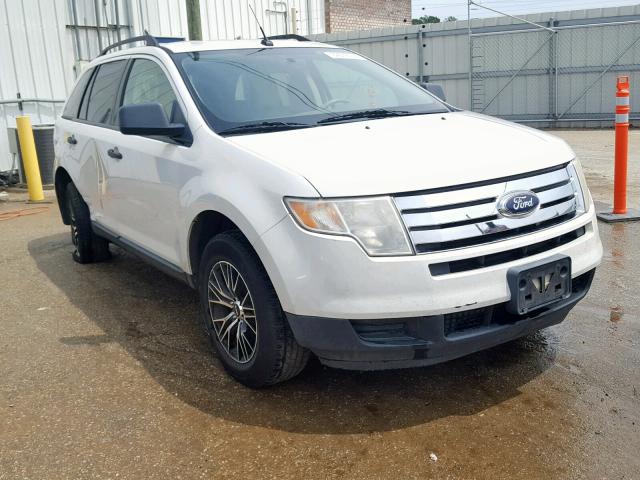 2FMDK36C89BA87121 - 2009 FORD EDGE SE WHITE photo 1