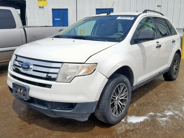 2FMDK36C89BA87121 - 2009 FORD EDGE SE WHITE photo 2