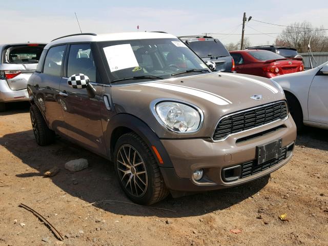 WMWZC5C53EWP40873 - 2014 MINI COOPER S C BROWN photo 1