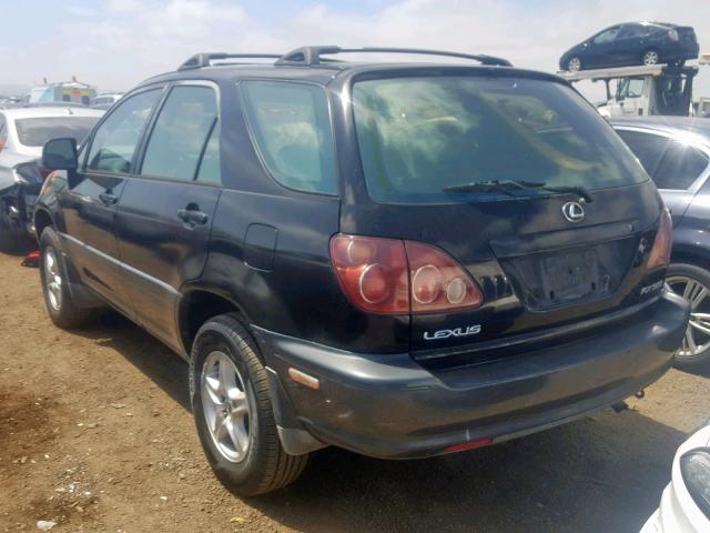 JT6GF10U3Y0046902 - 2000 LEXUS RX 300 BLACK photo 3