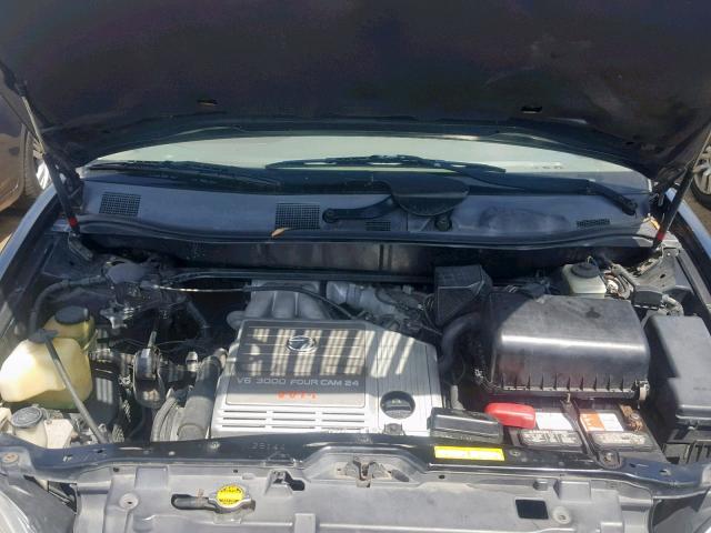 JT6GF10U3Y0046902 - 2000 LEXUS RX 300 BLACK photo 7