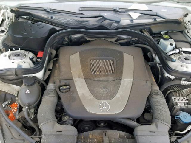 WDDHF5GB4BA501384 - 2011 MERCEDES-BENZ E 350 WHITE photo 7