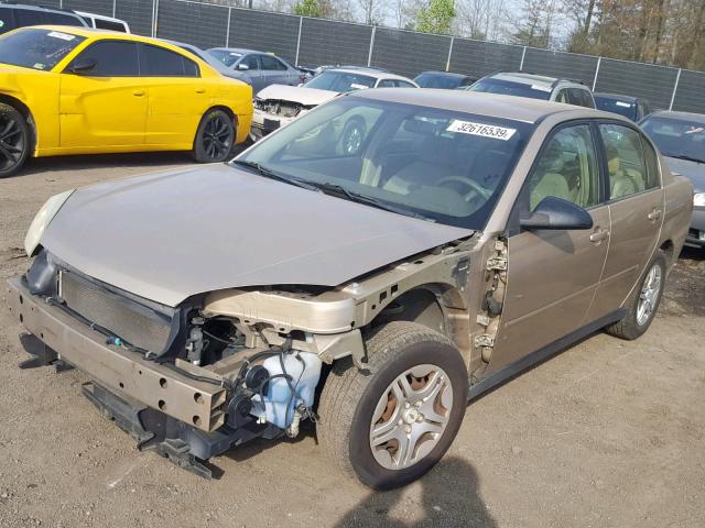 1G1ZS58F37F182669 - 2007 CHEVROLET MALIBU LS SILVER photo 2