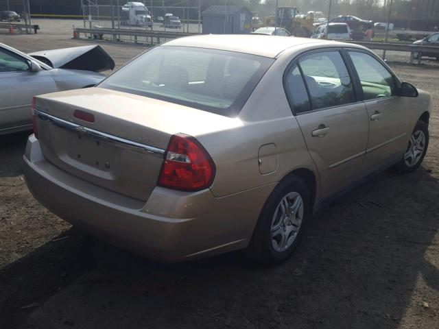 1G1ZS58F37F182669 - 2007 CHEVROLET MALIBU LS SILVER photo 4