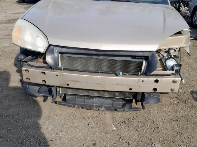 1G1ZS58F37F182669 - 2007 CHEVROLET MALIBU LS SILVER photo 9