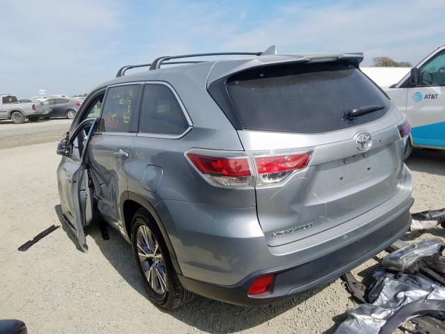 5TDZKRFH2GS162657 - 2016 TOYOTA HIGHLANDER LE  photo 3