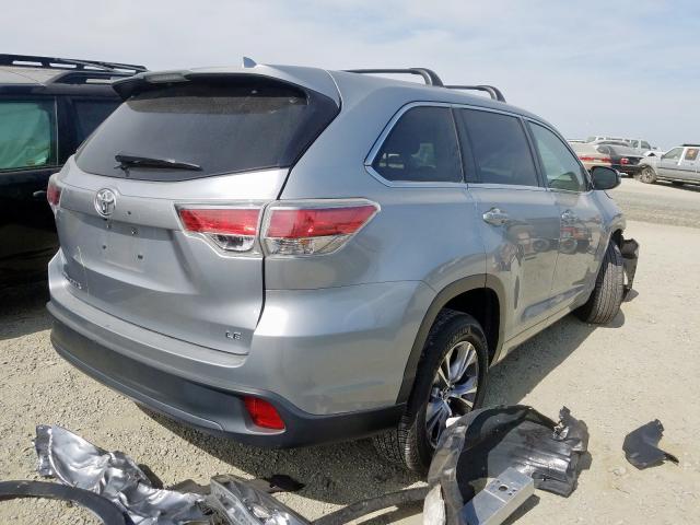 5TDZKRFH2GS162657 - 2016 TOYOTA HIGHLANDER LE  photo 4