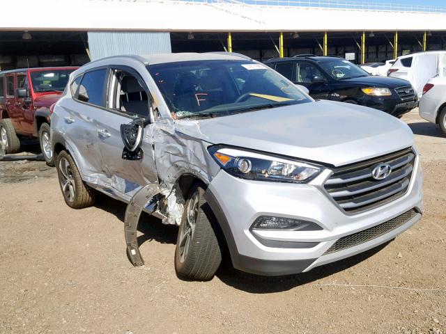 KM8J33AL0JU800180 - 2018 HYUNDAI TUCSON SPO SILVER photo 1