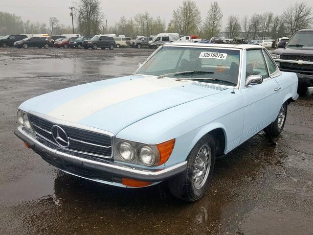 10704412004712 - 1972 MERCEDES-BENZ SL450 BLUE photo 2