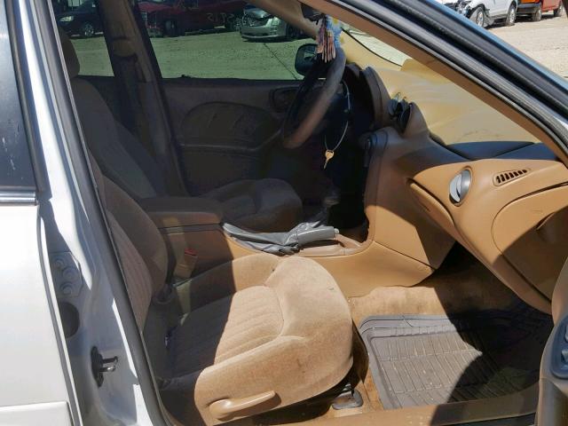 1G2NE52E5XC534475 - 1999 PONTIAC GRAND AM S WHITE photo 5