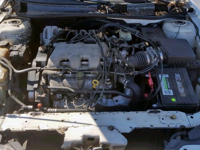 1G2NE52E5XC534475 - 1999 PONTIAC GRAND AM S WHITE photo 7