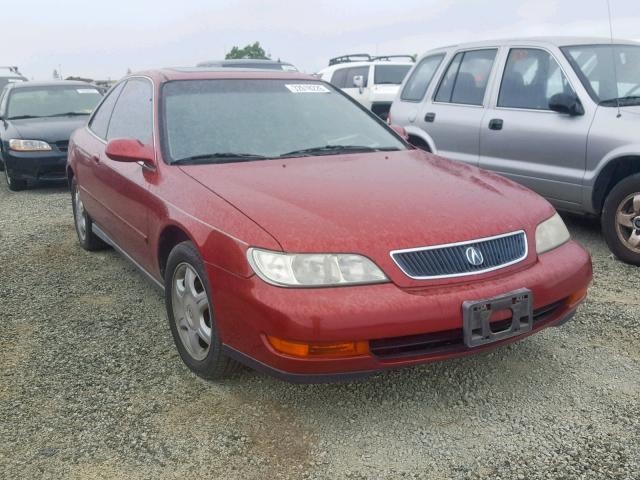 19UYA1152VL020760 - 1997 ACURA 2.2CL RED photo 1