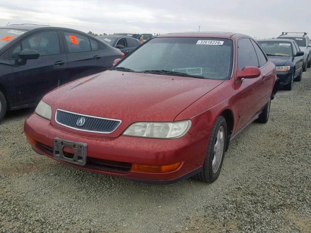 19UYA1152VL020760 - 1997 ACURA 2.2CL RED photo 2