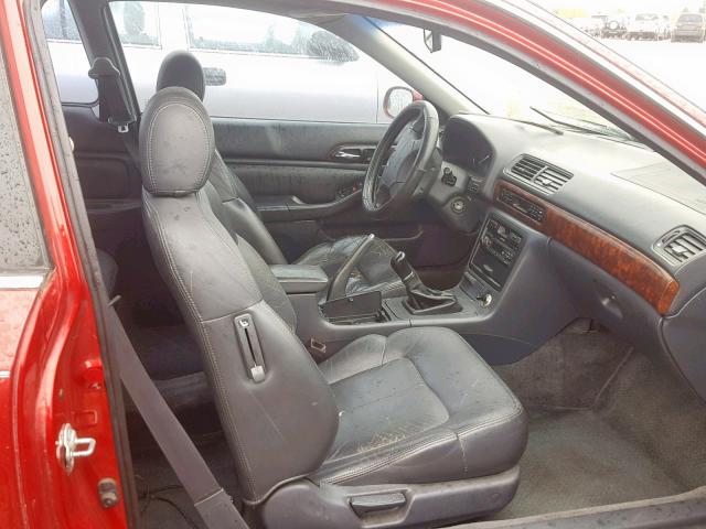 19UYA1152VL020760 - 1997 ACURA 2.2CL RED photo 5