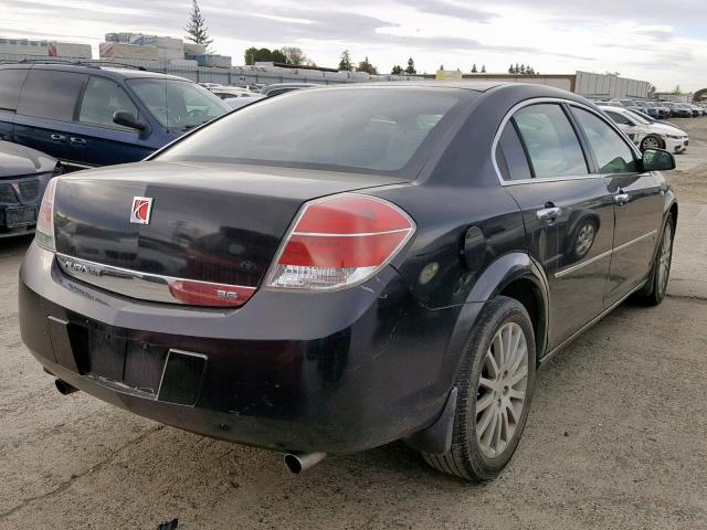 1G8ZV57717F264256 - 2007 SATURN AURA XR BLACK photo 4