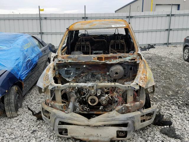 1C6RR7YT9HS771262 - 2017 RAM 1500 REBEL დამწვარი ფოტო 9