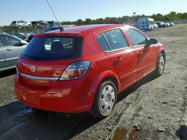 W08AR671685044393 - 2008 SATURN ASTRA XE RED photo 4