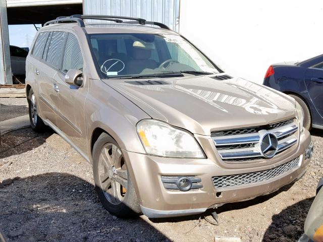 4JGBF71E57A234547 - 2007 MERCEDES-BENZ GL 450 4MA GOLD photo 1