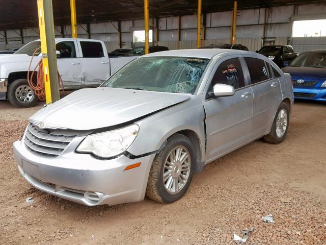 1C3LC56R98N179052 - 2008 CHRYSLER SEBRING TO SILVER photo 2