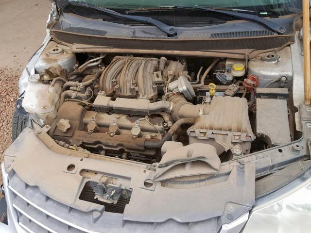 1C3LC56R98N179052 - 2008 CHRYSLER SEBRING TO SILVER photo 7