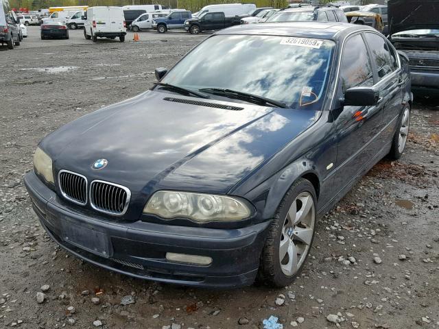 WBAAV53411JS94275 - 2001 BMW 330 I BLACK photo 2