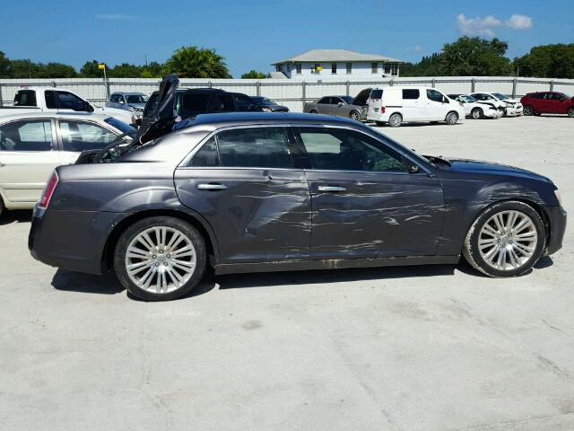 2C3CCADG2EH160339 - 2014 CHRYSLER 300C VARVA GRAY photo 10