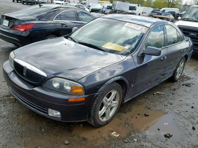 1LNHM87A11Y636137 - 2001 LINCOLN LS GRAY photo 2