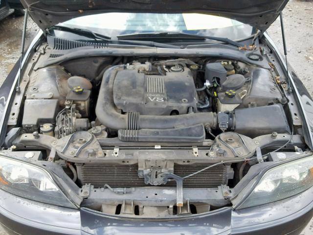 1LNHM87A11Y636137 - 2001 LINCOLN LS GRAY photo 7