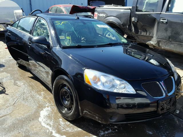 1G2ZF57B884155124 - 2008 PONTIAC G6 VALUE L BLACK photo 1