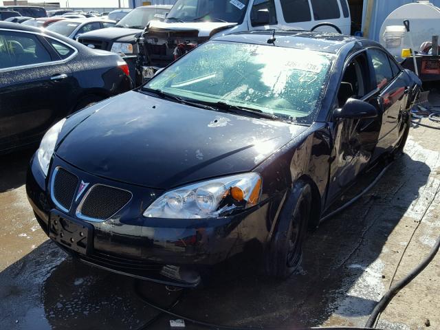 1G2ZF57B884155124 - 2008 PONTIAC G6 VALUE L BLACK photo 2