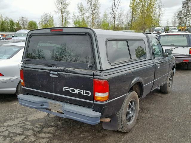 1FTCR10A8RUA37739 - 1994 FORD RANGER BLACK photo 4