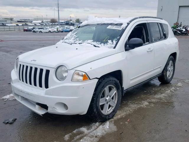 1J4NF4FB0AD512771 - 2010 JEEP COMPASS SP WHITE photo 2
