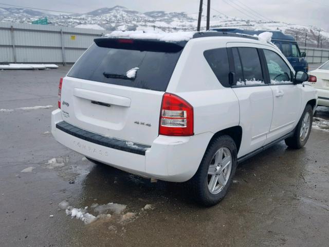 1J4NF4FB0AD512771 - 2010 JEEP COMPASS SP WHITE photo 4