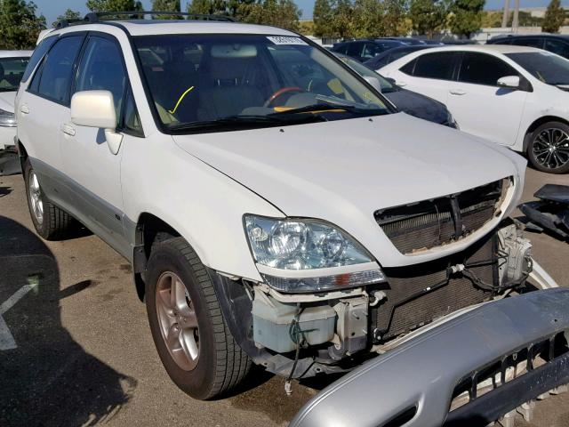 JTJGF10U520138123 - 2002 LEXUS RX 300 WHITE photo 1