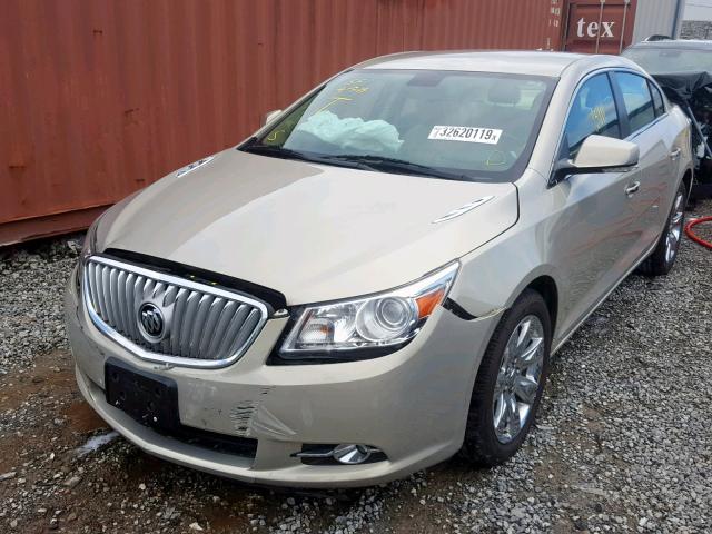 1G4GD5G3XCF143597 - 2012 BUICK LACROSSE P BEIGE photo 2