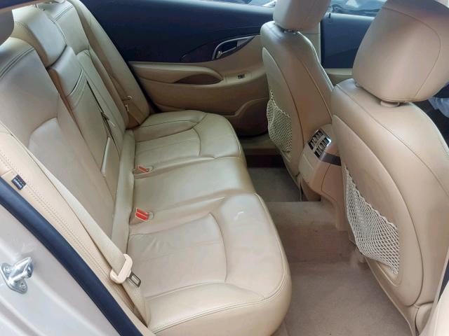 1G4GD5G3XCF143597 - 2012 BUICK LACROSSE P BEIGE photo 6