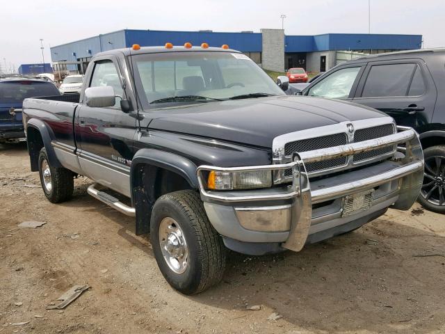 1B7KF26W9SS256661 - 1995 DODGE RAM 2500 BLACK photo 1