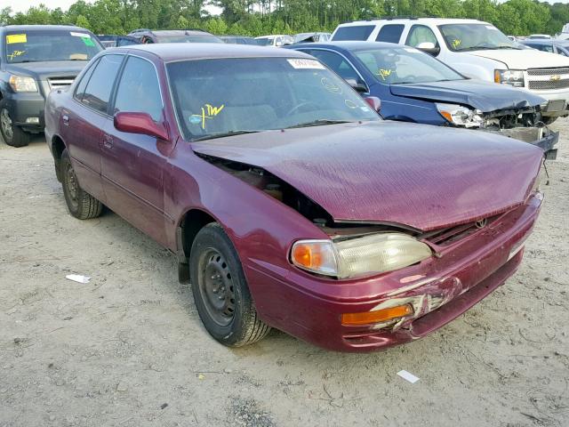 4T1BG12K3TU802818 - 1996 TOYOTA CAMRY DX BURGUNDY photo 1