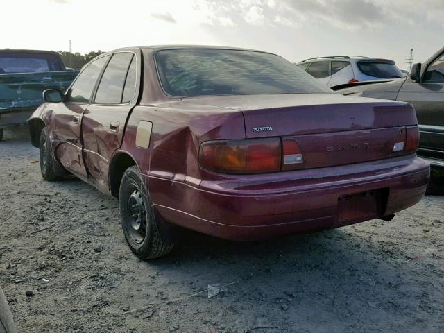 4T1BG12K3TU802818 - 1996 TOYOTA CAMRY DX BURGUNDY photo 3