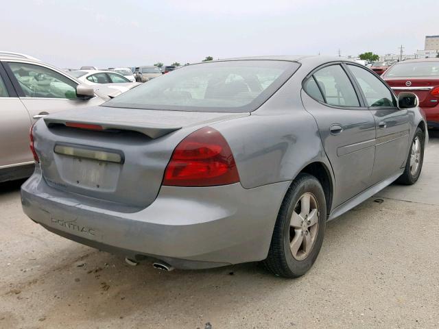 2G2WP552071187546 - 2007 PONTIAC GRAND PRIX GRAY photo 4
